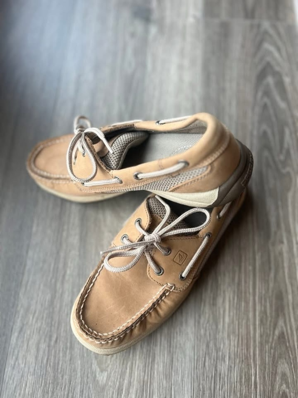 Women’s Sperry’s Size 6 Beige Tan - Picture 2 of 5